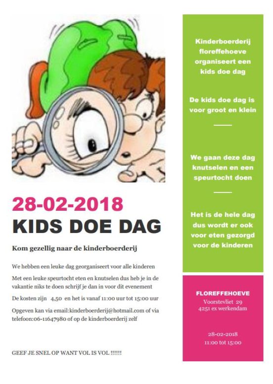 Kids Doe Dag